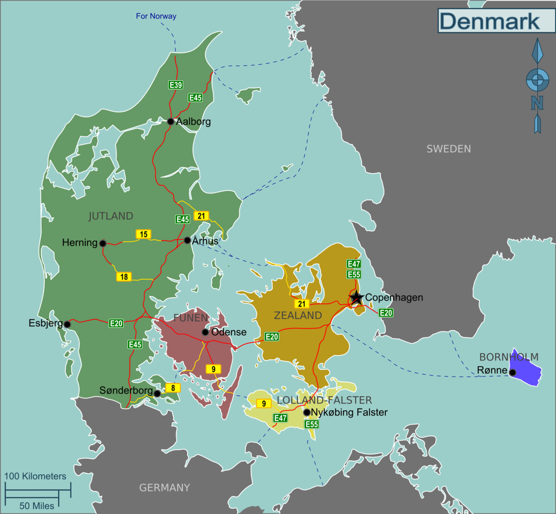 denmark regions